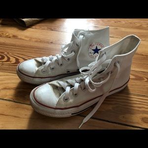 White High Top Converse